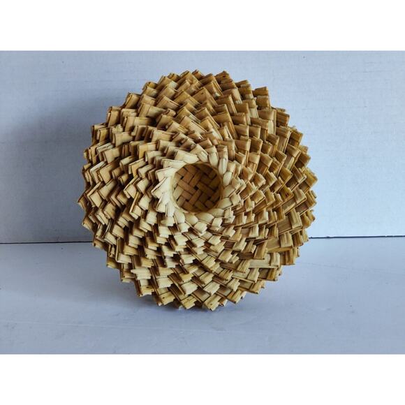 Nesting Tarahumara Indian Sotol Single Weave Square Baskets (10) Mexico - Picture 2 of 5